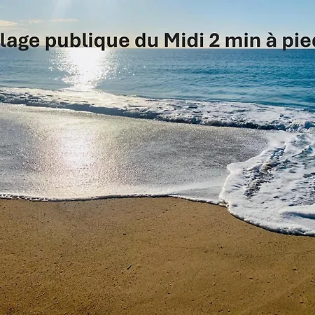 Apartment 2 Pieces Moderne Avec Terrasse Et Parking A 3mn Des Plages !l- A1b230